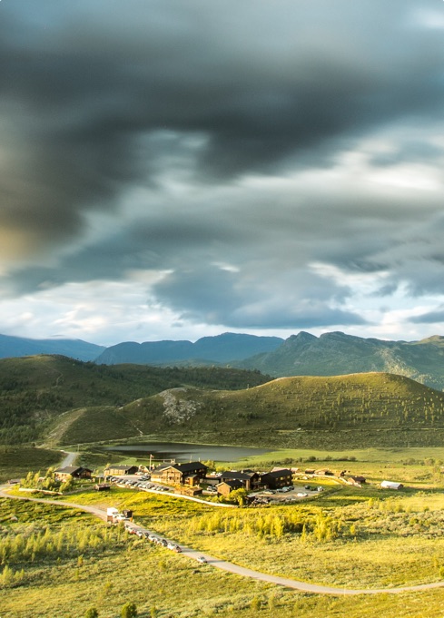 Raubergstulen Turisthytte tilbyr mat og kvile ved foten av Jotunheimen